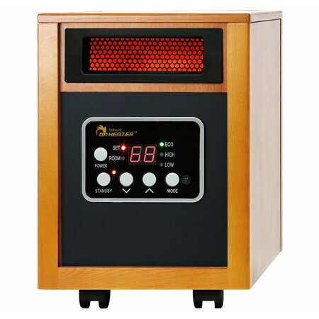 Dr Infrared Heater Electric Portable Space Heater, 1500-Watt DR-968